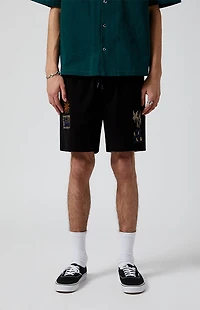Pacsun Reed Printed Volley Shorts