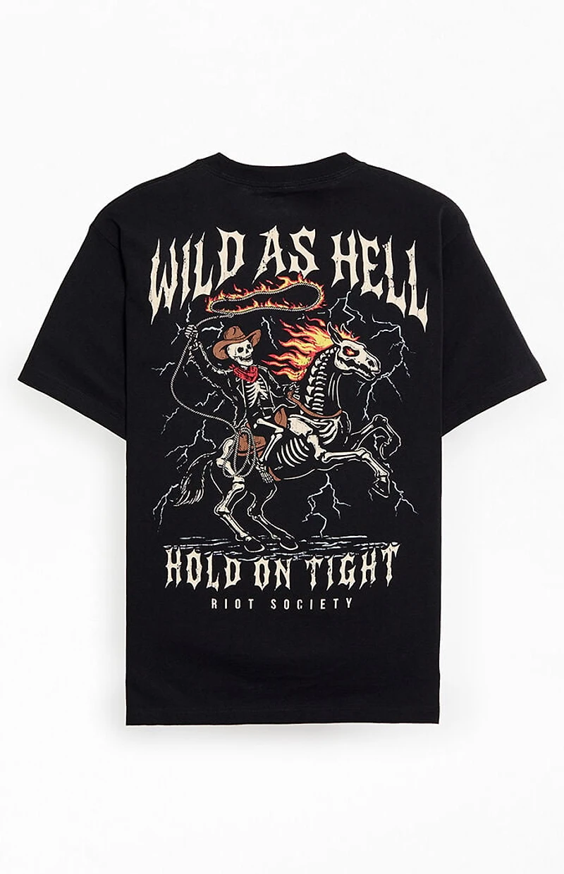 Riot Society Wild As Hell T-Shirt