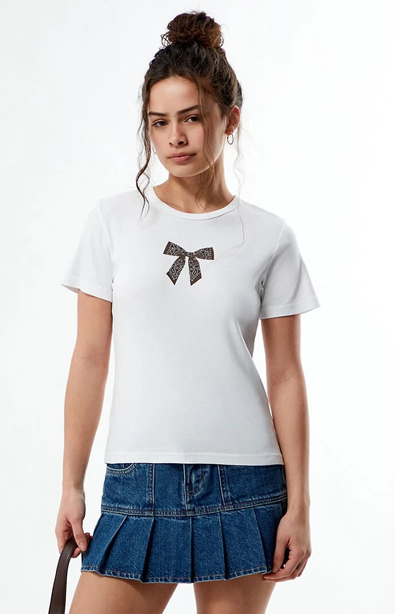 PS / LA Bandana Bow Skimmer T-Shirt