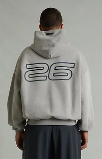 Fear of God ESSENTIALS Smoke Grey '90s Fleece Hoodie