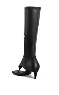 AZALEA WANG Women's Black Cecile Stiletto Heels
