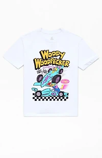 Kids Woody Woodpecker Racing T-Shirt