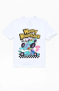 Kids Woody Woodpecker Racing T-Shirt