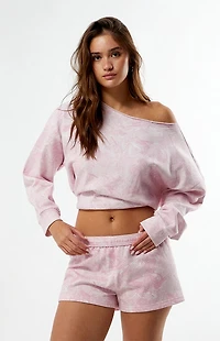 Pacsun Tree Camo Fleece Shorts