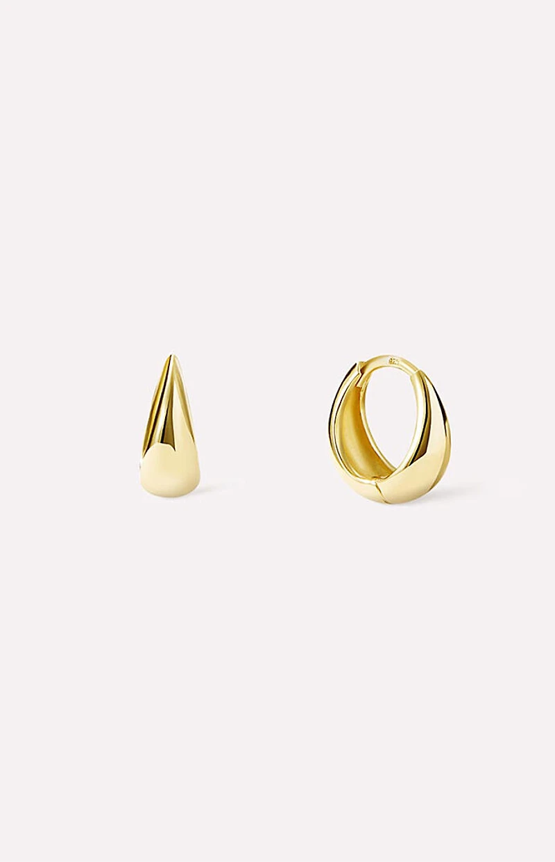 Ana Luisa Nate Bold Huggie Hoop Earrings