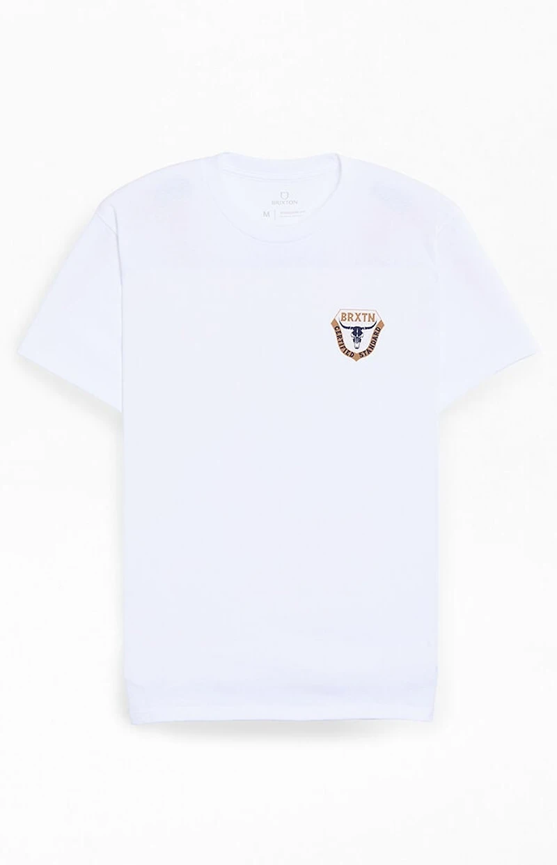 Brixton Fraser Skull T-Shirt