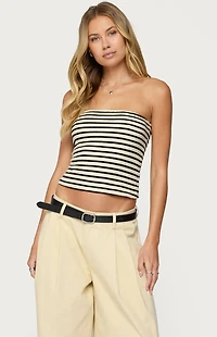 Edikted Odora Striped Tube Top