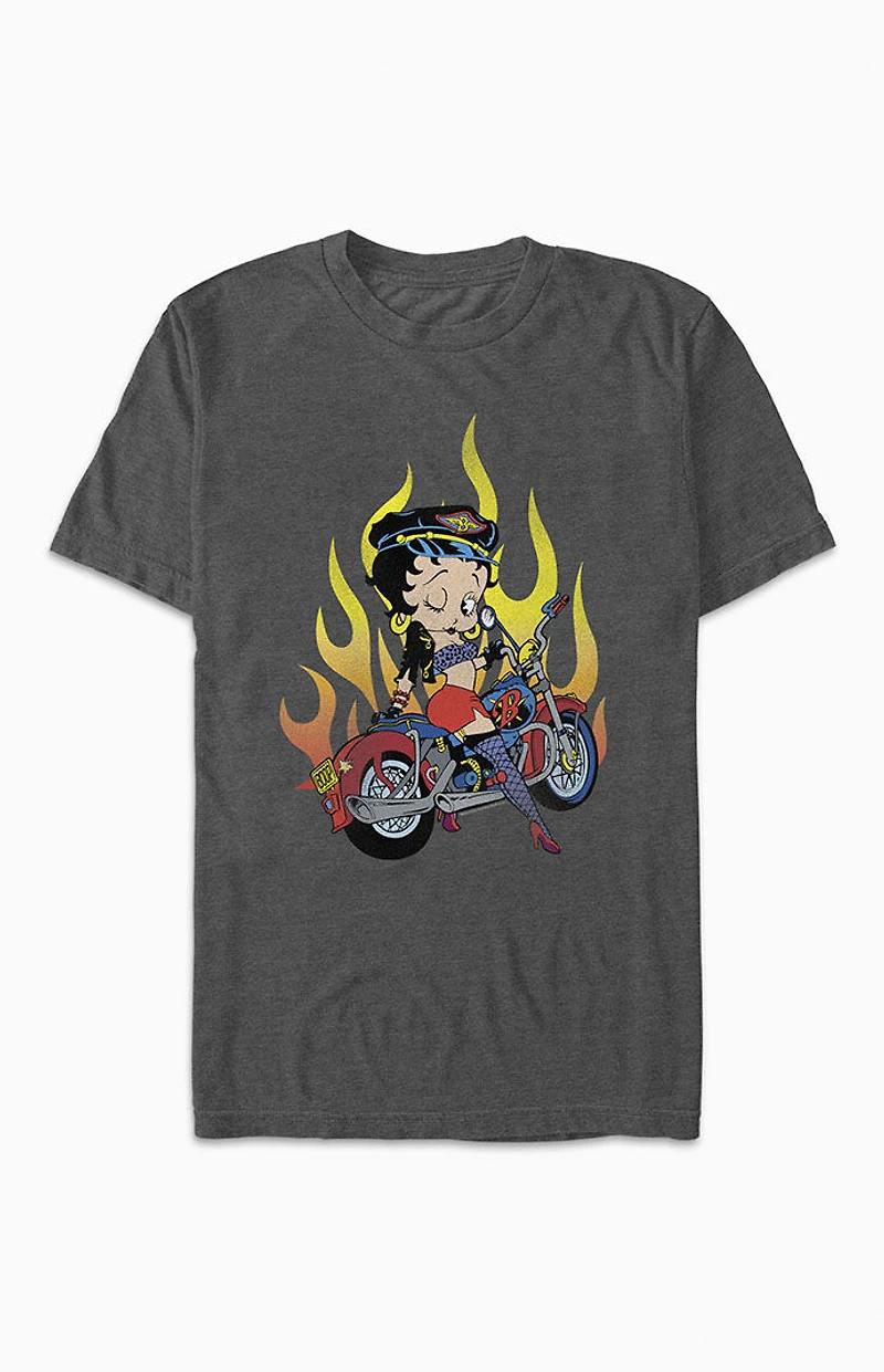 Betty Boop Biker T-Shirt