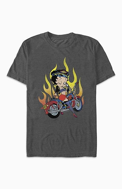 Betty Boop Biker T-Shirt