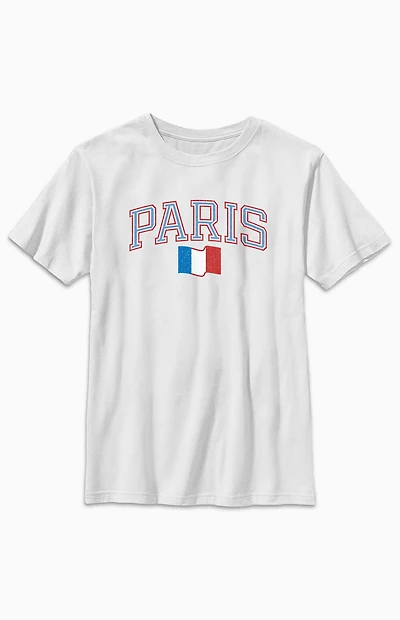 Kids Paris Collegiate T-Shirt