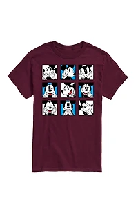 Hybrid Apparel Disney Mickey Faces T-Shirt