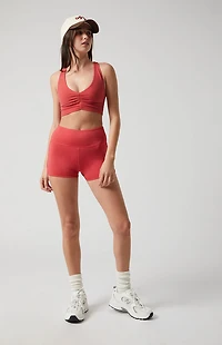 PAC 1980 Active Red A Cinch Sports Bra