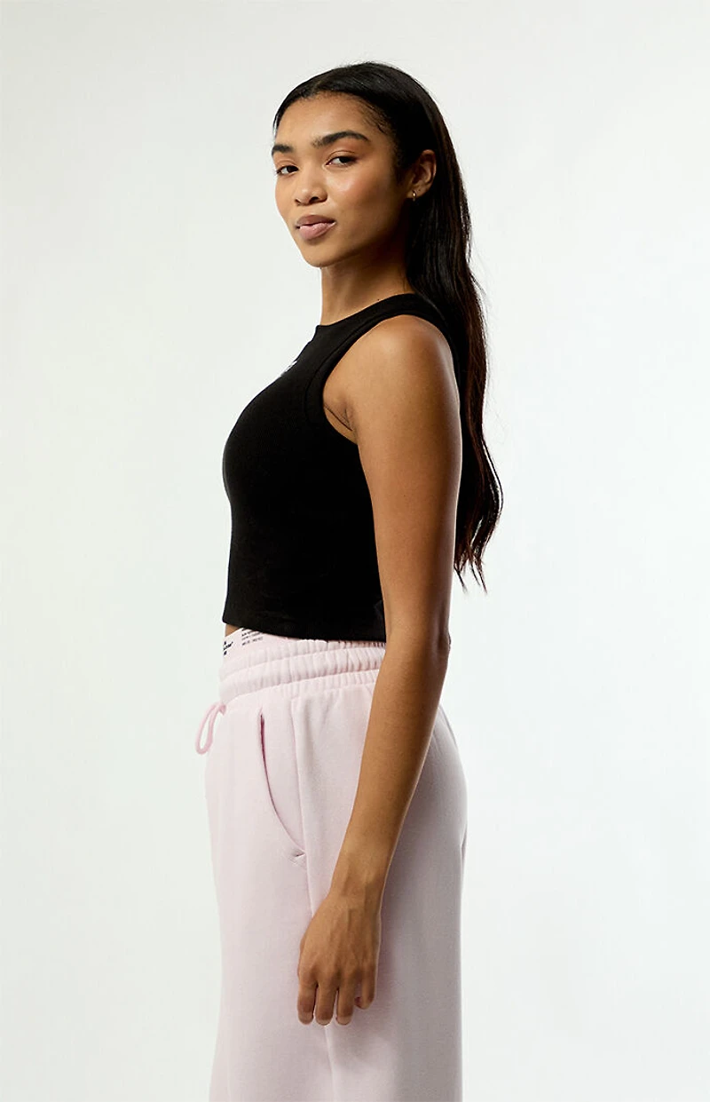 L/AB c/o Off-White Ribbed Crop Tank Top