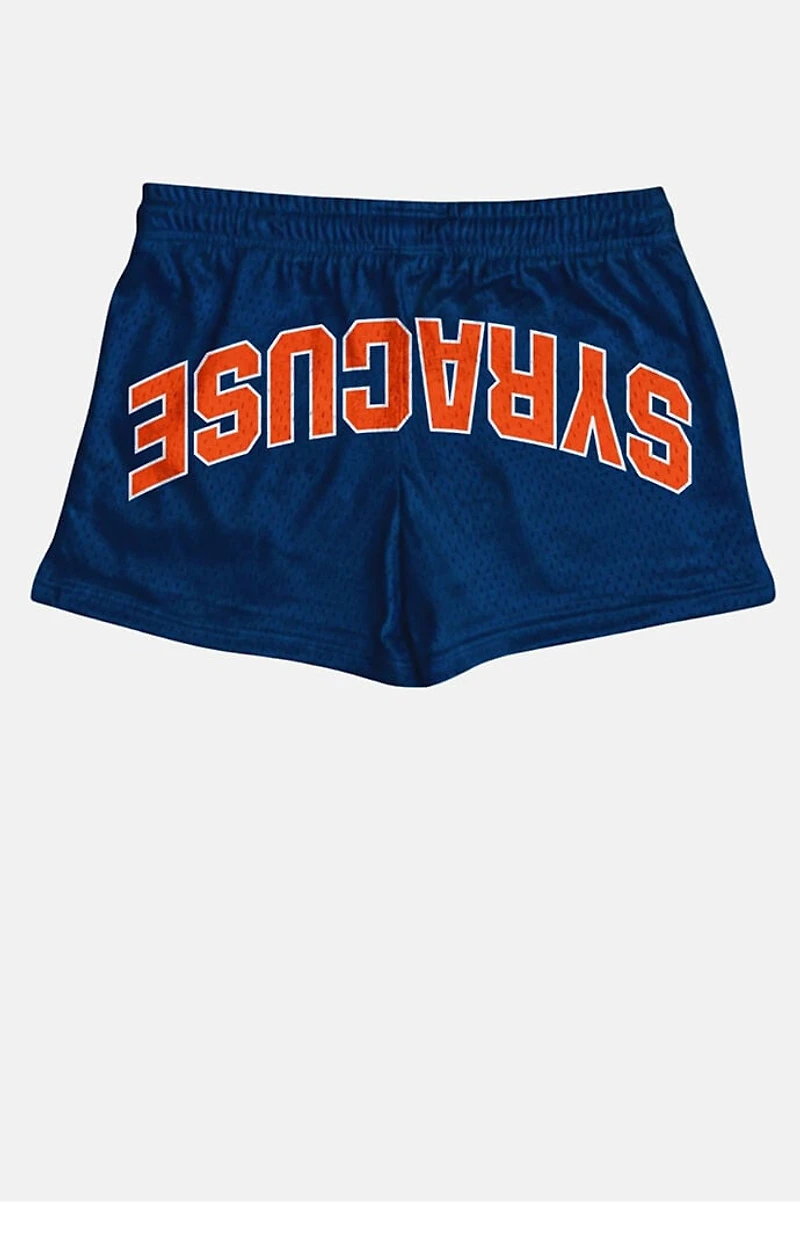 UPSIDE Syracuse University Oranges Mini Mesh Shorts