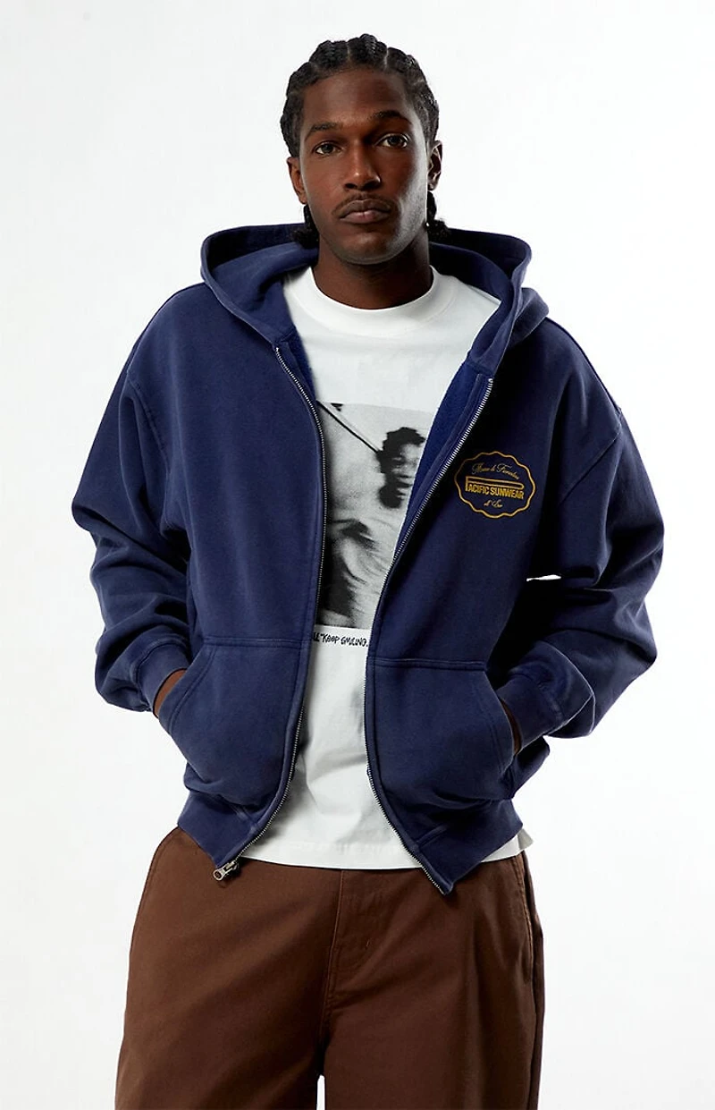 Pacsun Museo Full Zip Hoodie