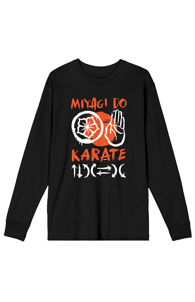 Cobra Kai Miyagi Do Karate Long Sleeve T-Shirt