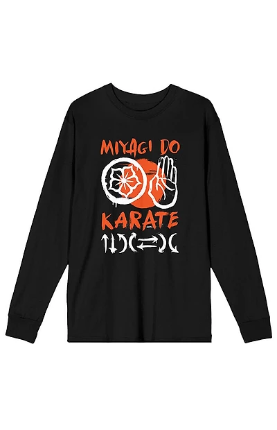 Cobra Kai Miyagi Do Karate Long Sleeve T-Shirt