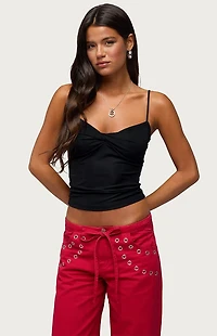 Edikted Pyper Twisted Tank Top