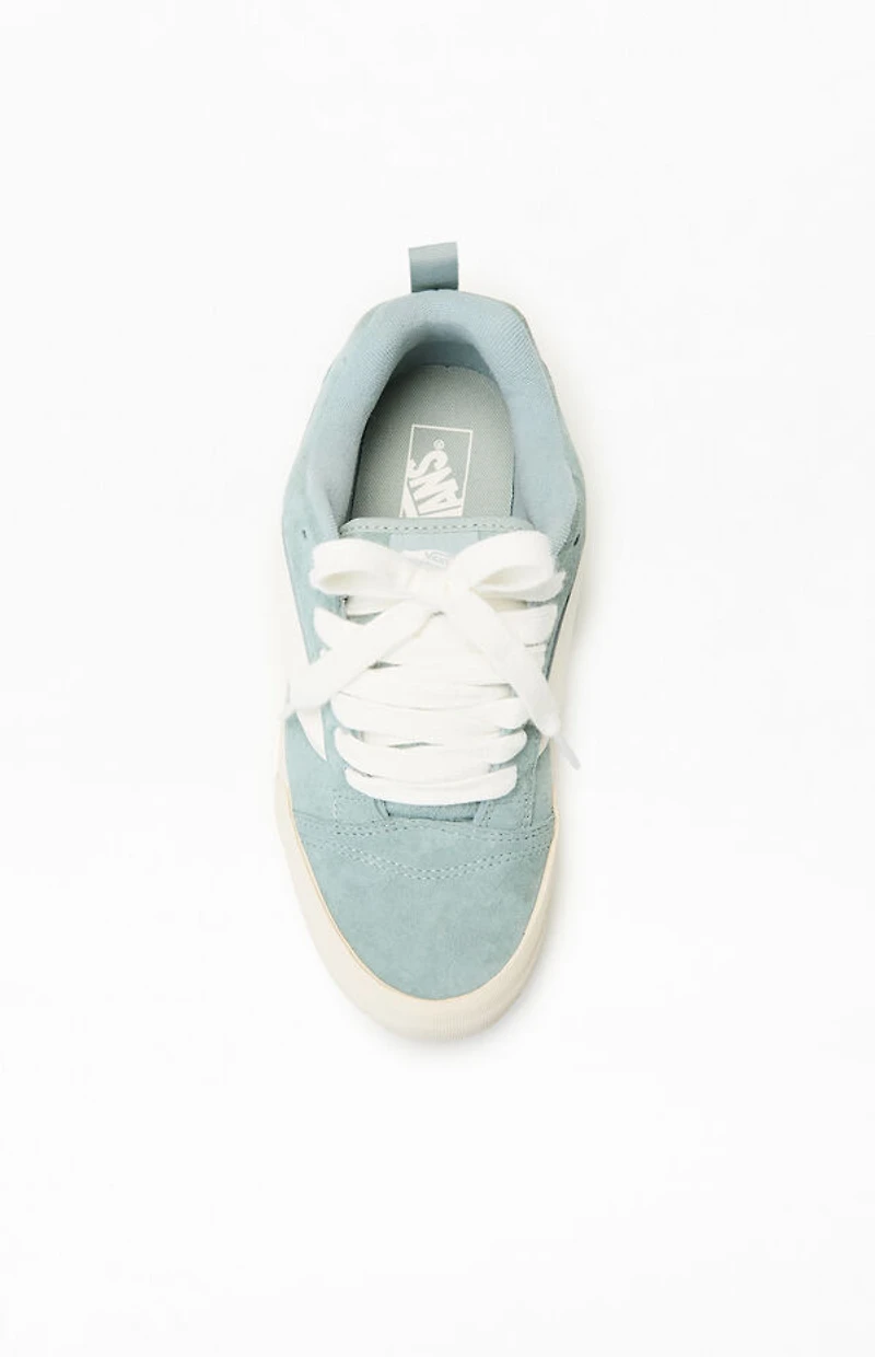 Vans Blue Suede Knu Skool Sneakers