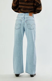 Levi's Abraided Middy Loose Bootcut Jeans