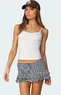 Edikted Jay V Neck Tank Top