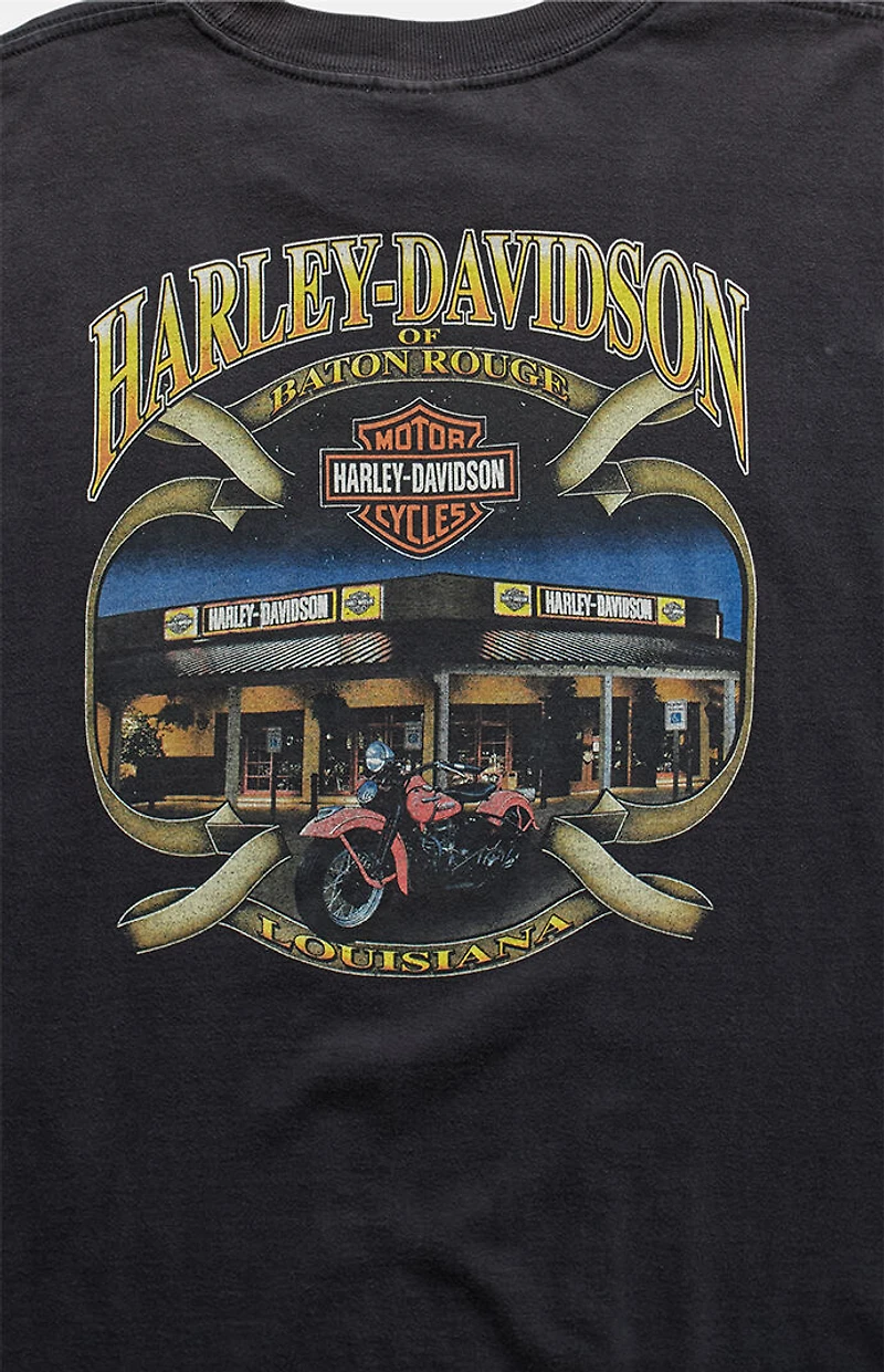 PS VINTAGE Black 2000s Harley Davidson Graphic T-Shirt