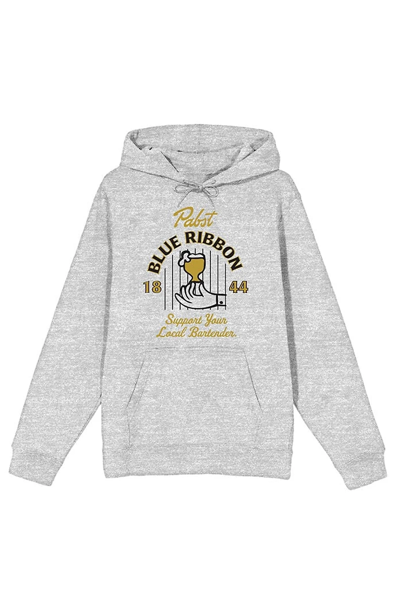 Pabst Blue Ribbon Logo Hoodie