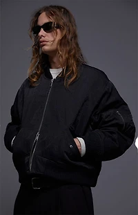 FIELD OF STUDY by Pacsun Wave Nylon Bomber Jacket