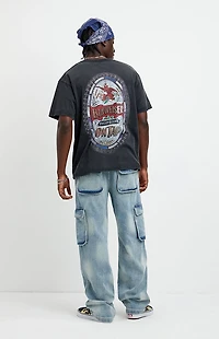 Pacsun Dylan Baggy Jeans Cargo Light Blue