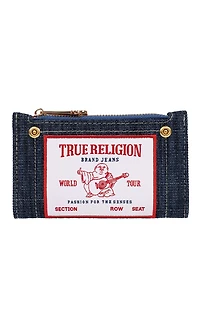 True Religion Buddha Patch Small Wallet