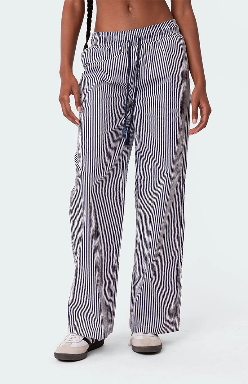 Edikted Seaside Striped Pants