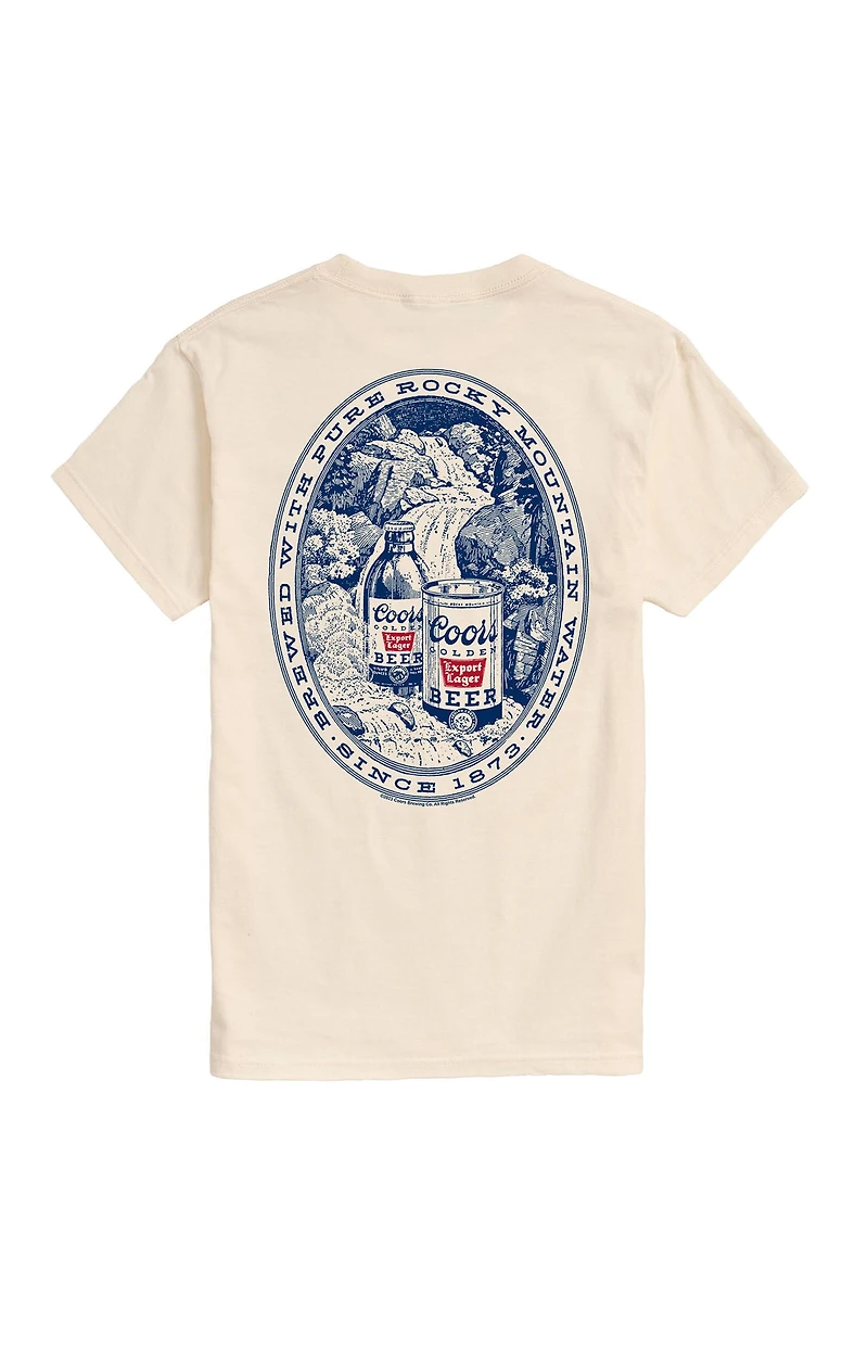 Hybrid Apparel Coors Banquet Rocky Mountain Etch T-Shirt