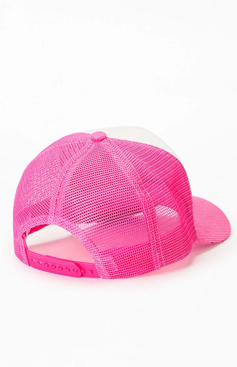 Boys Lie Pink Aura Trucker Hat