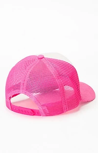 Boys Lie Pink Aura Trucker Hat