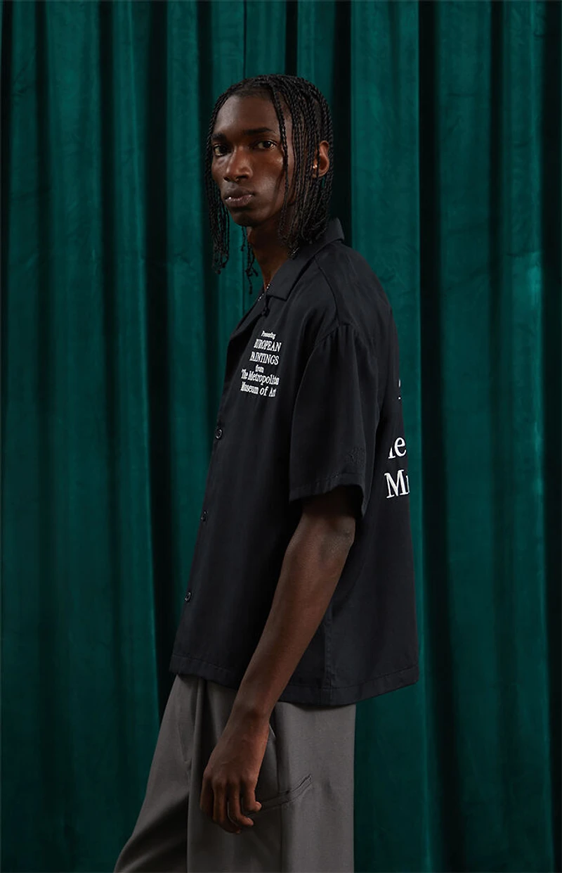 The Met x Pacsun European Cropped Camp Shirt