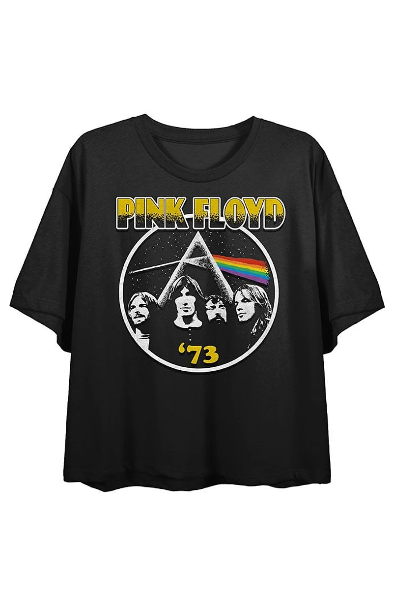 Pink Floyd Group Shot Cropped T-Shirt