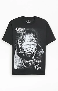 Fallout Mask & Map T-Shirt