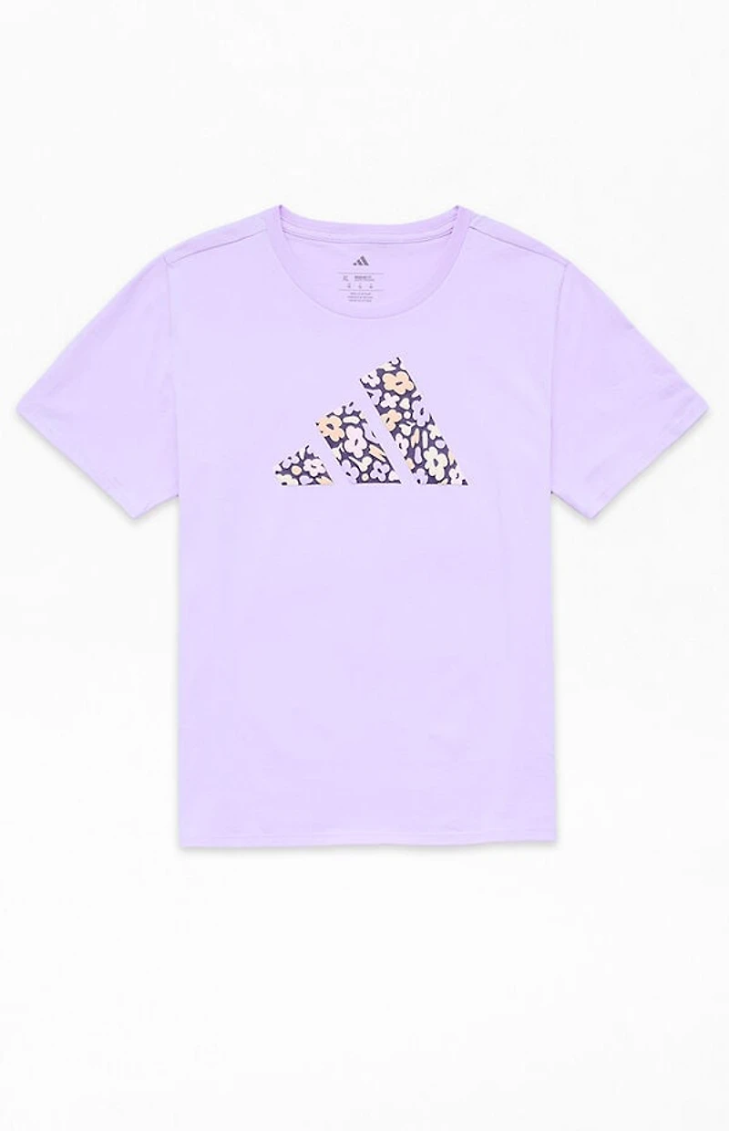 adidas Kids Floral Logo T-Shirt