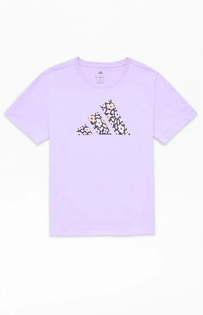 adidas Kids Floral Logo T-Shirt