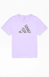 adidas Kids Floral Logo T-Shirt