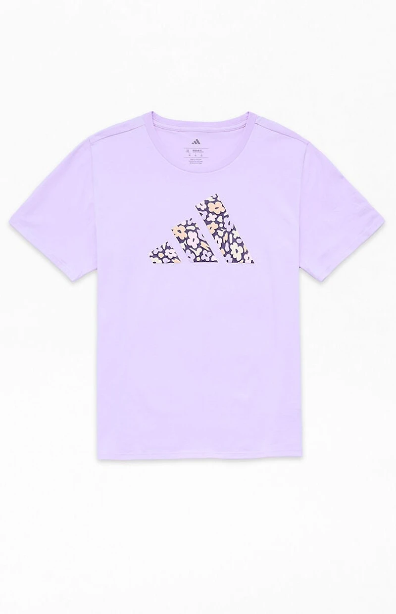 adidas Kids Floral Logo T-Shirt
