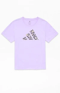 adidas Kids Floral Logo T-Shirt