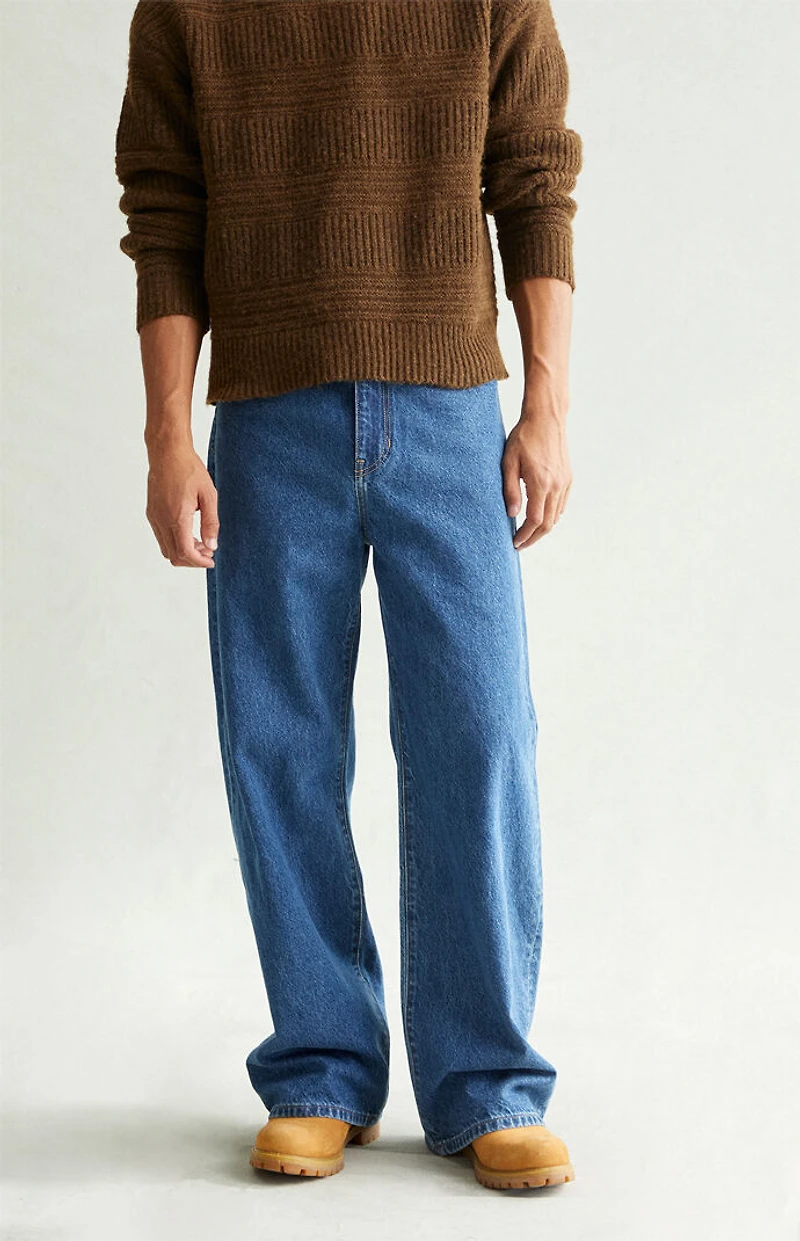 Pacsun Blake Extreme Baggy Jeans Medium Blue