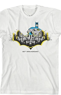 Kids Batman 80th Anniversary T-Shirt