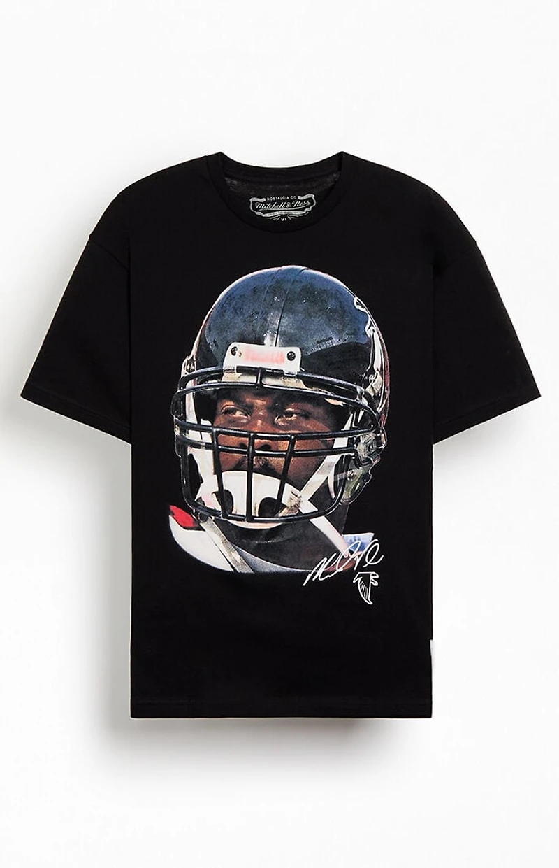 Mitchell & Ness Michael Vick Big Head T-Shirt