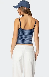 Edikted Miller Striped Tank Top