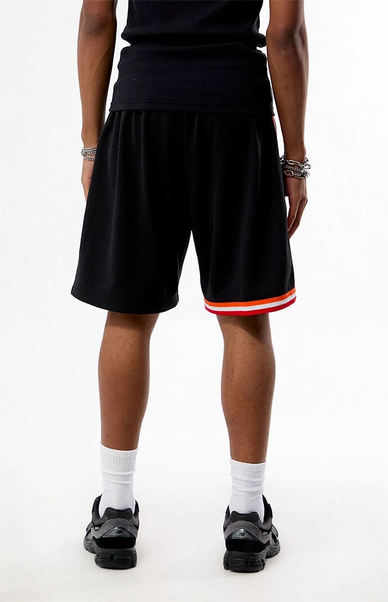 Mitchell & Ness Miami Heat Road 96-97 Mesh Basketball Shorts