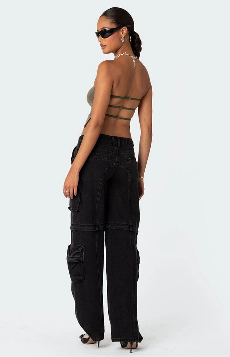 Edikted Tao Open Back Tube Top