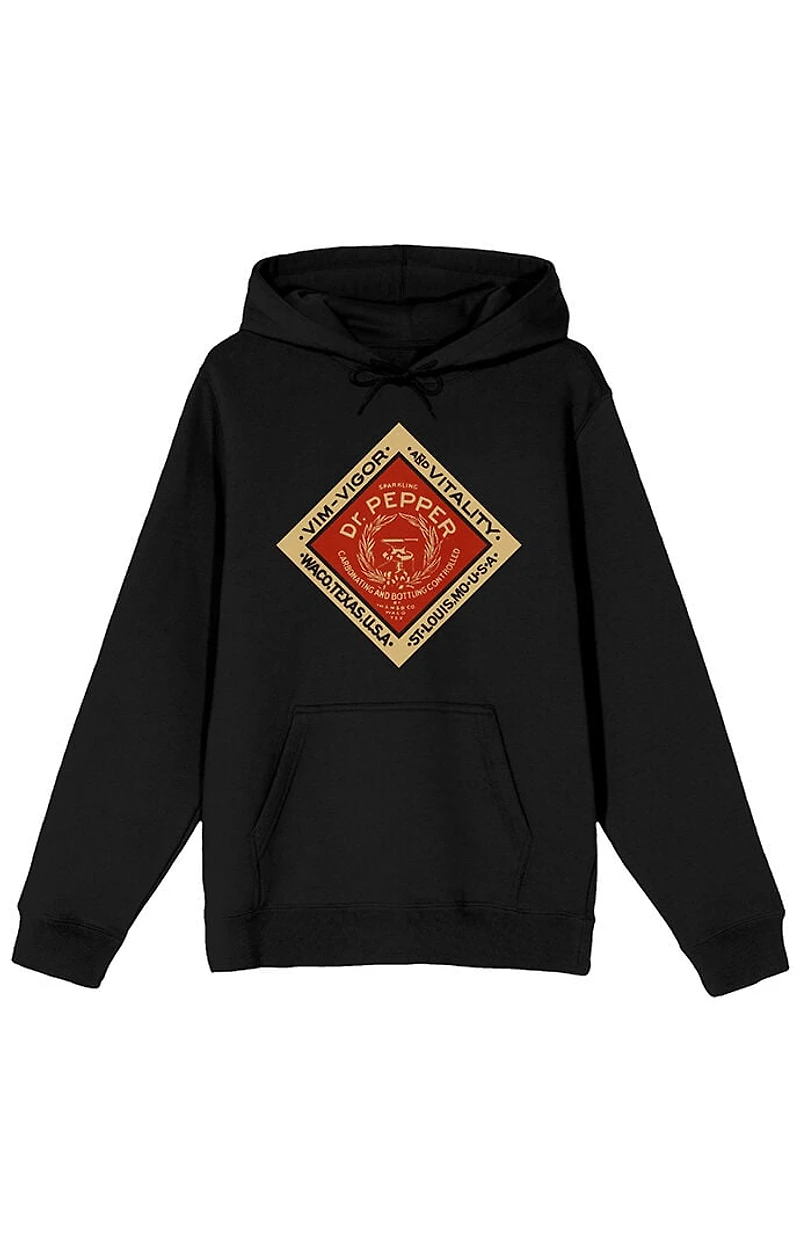 Dr. Pepper Nostalgia Logo Hoodie