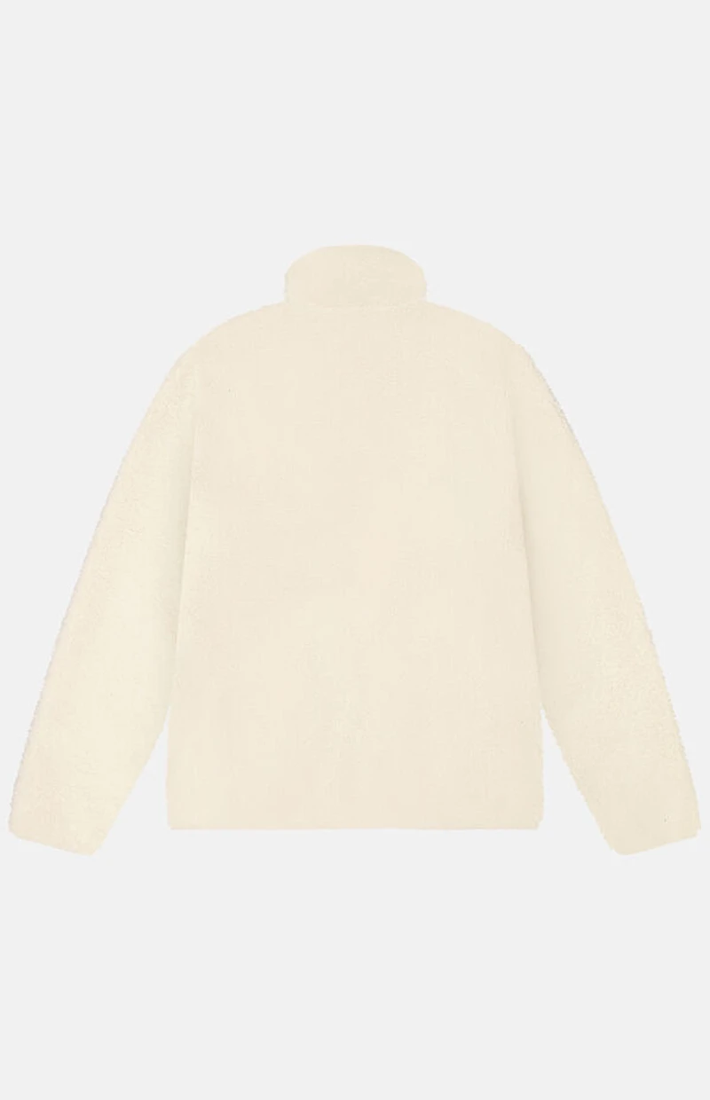 WeSC America Inc Moritz Cream Faux Shearling Jacket
